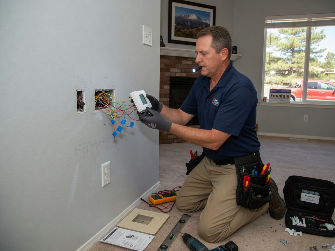 Thermostat Installation in Fountain, CO